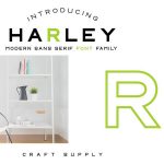 CS Harley Font Family outline cover image.