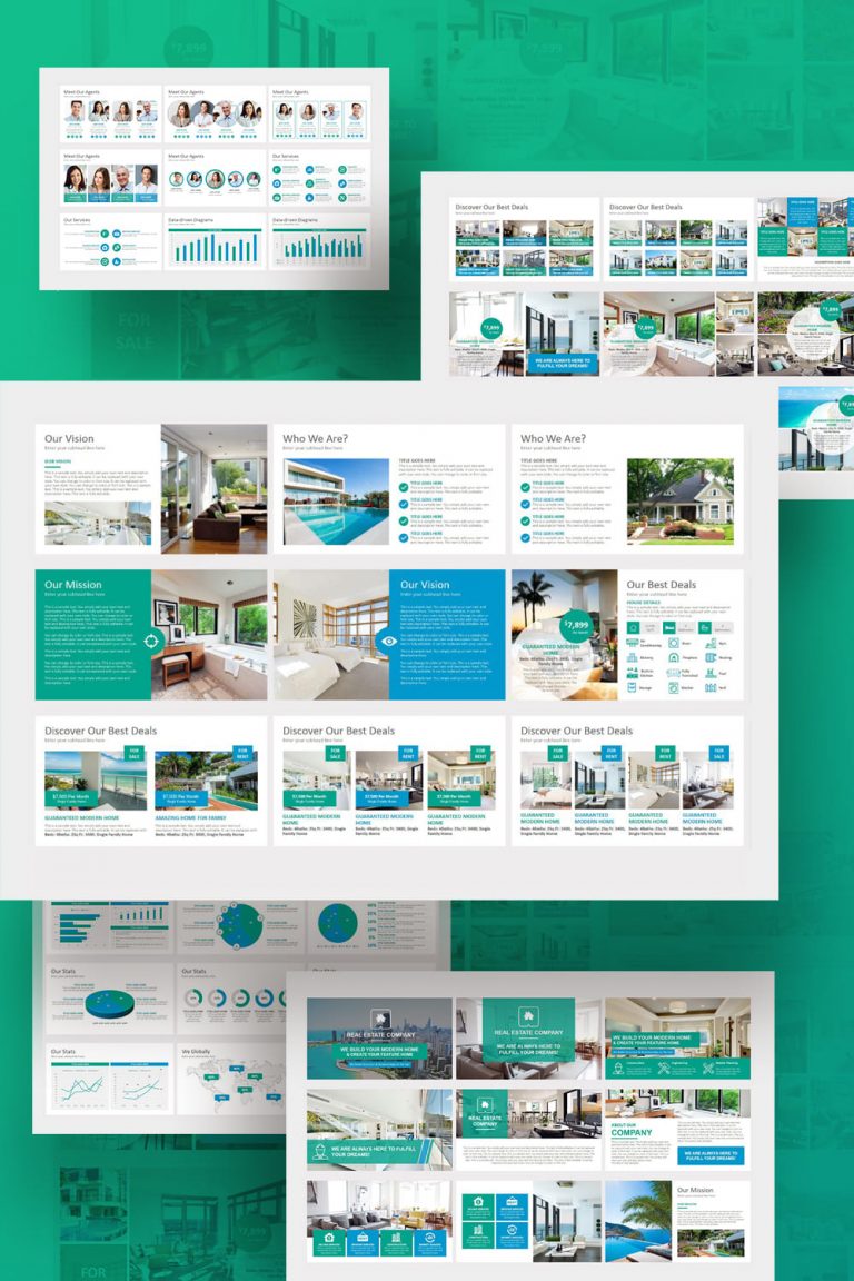 Real Estate PowerPoint Template – MasterBundles