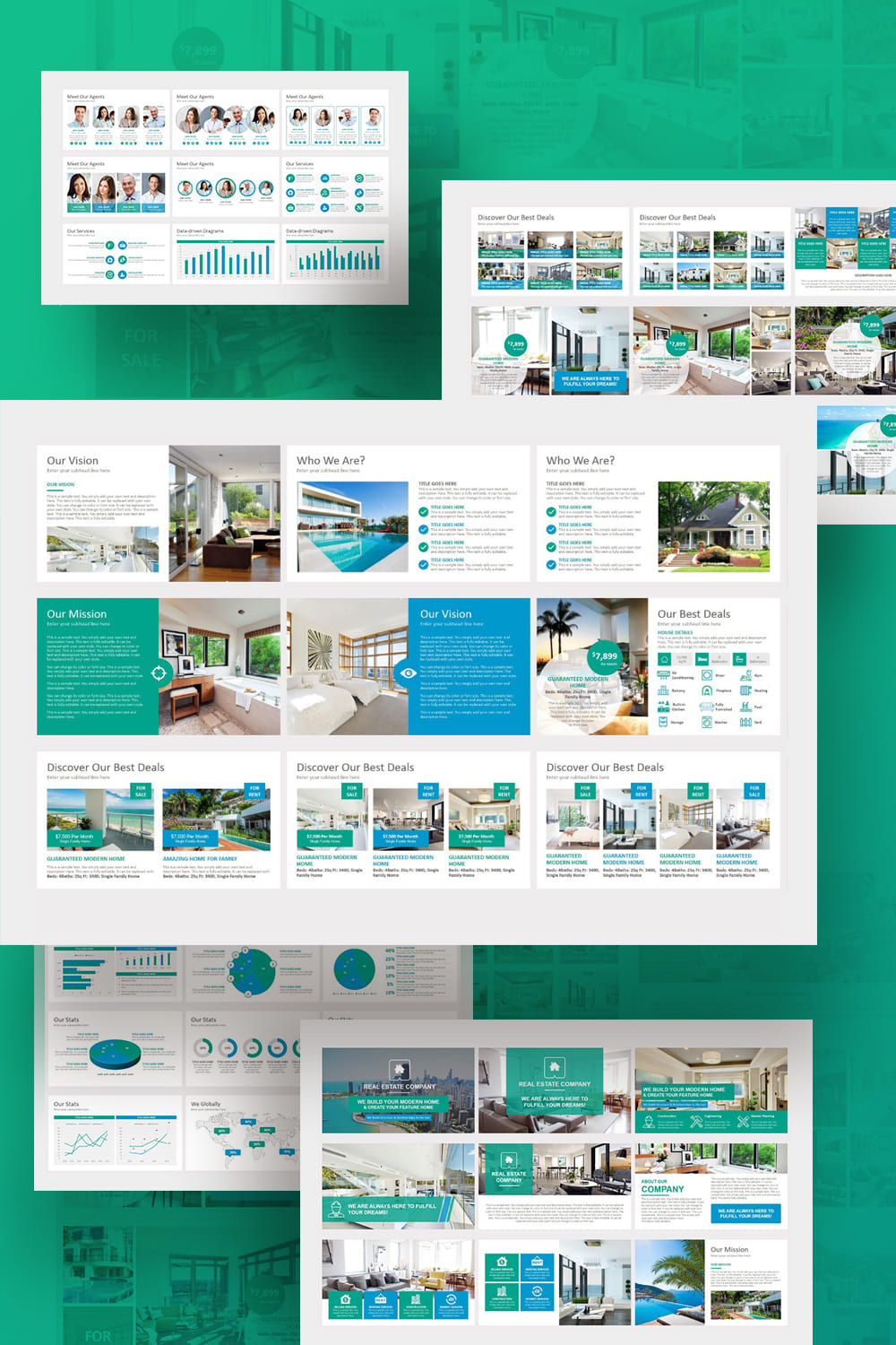 Real Estate PowerPoint Template – MasterBundles