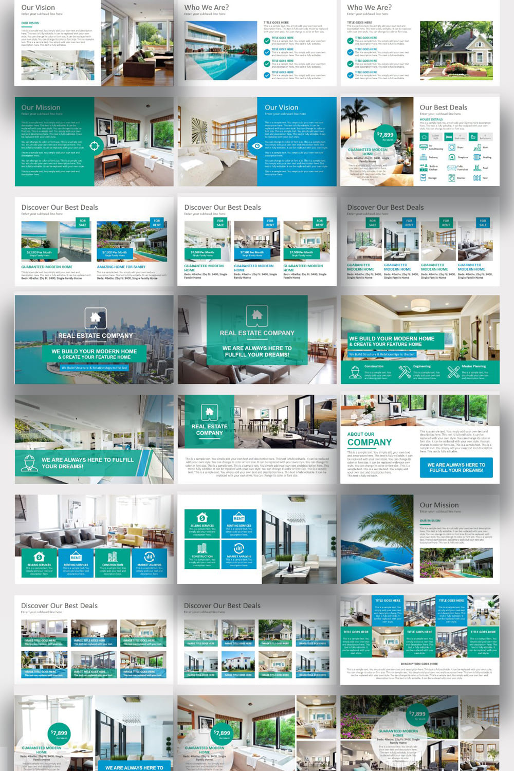 Real Estate PowerPoint Template – MasterBundles
