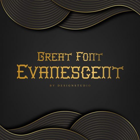 Evanescent Slab Serif Font cover image.