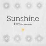 Sunshine Slab Sans Serif Font cover image.