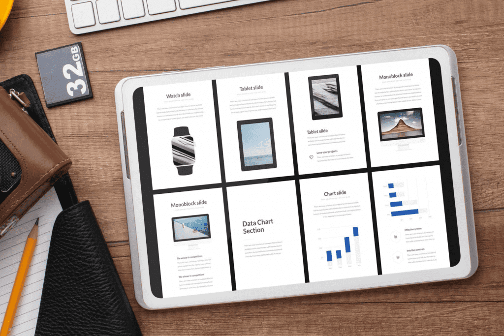 A4 | Clarity PowerPoint Template | Master Bundles