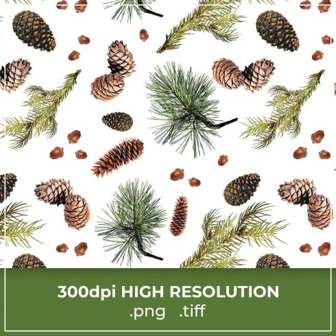Free Pine Cone Pattern cover image.