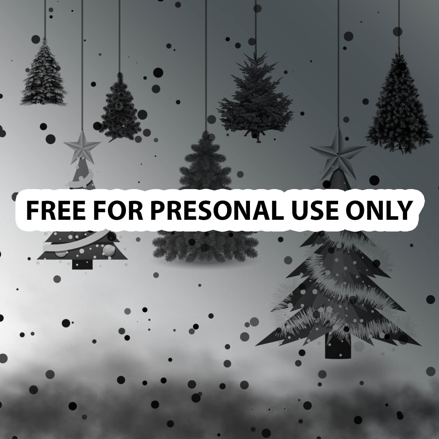 A Very Merry Christmas FREE SVG Files 1489 preview image.