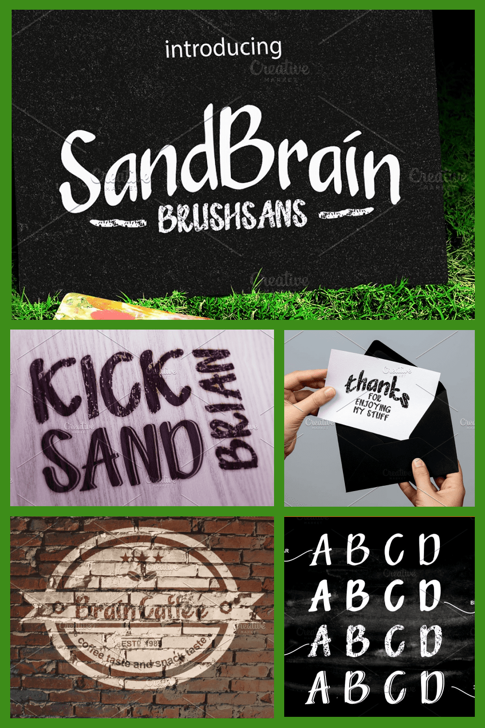 176 SandBrain – Font Family