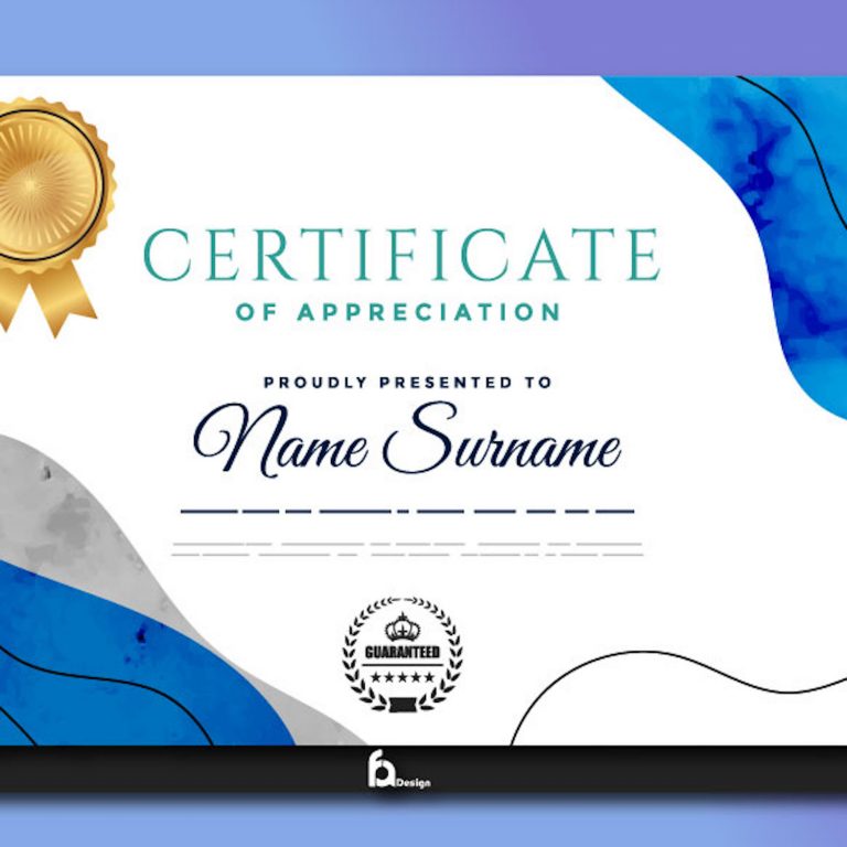 School Certificate Design – MasterBundles