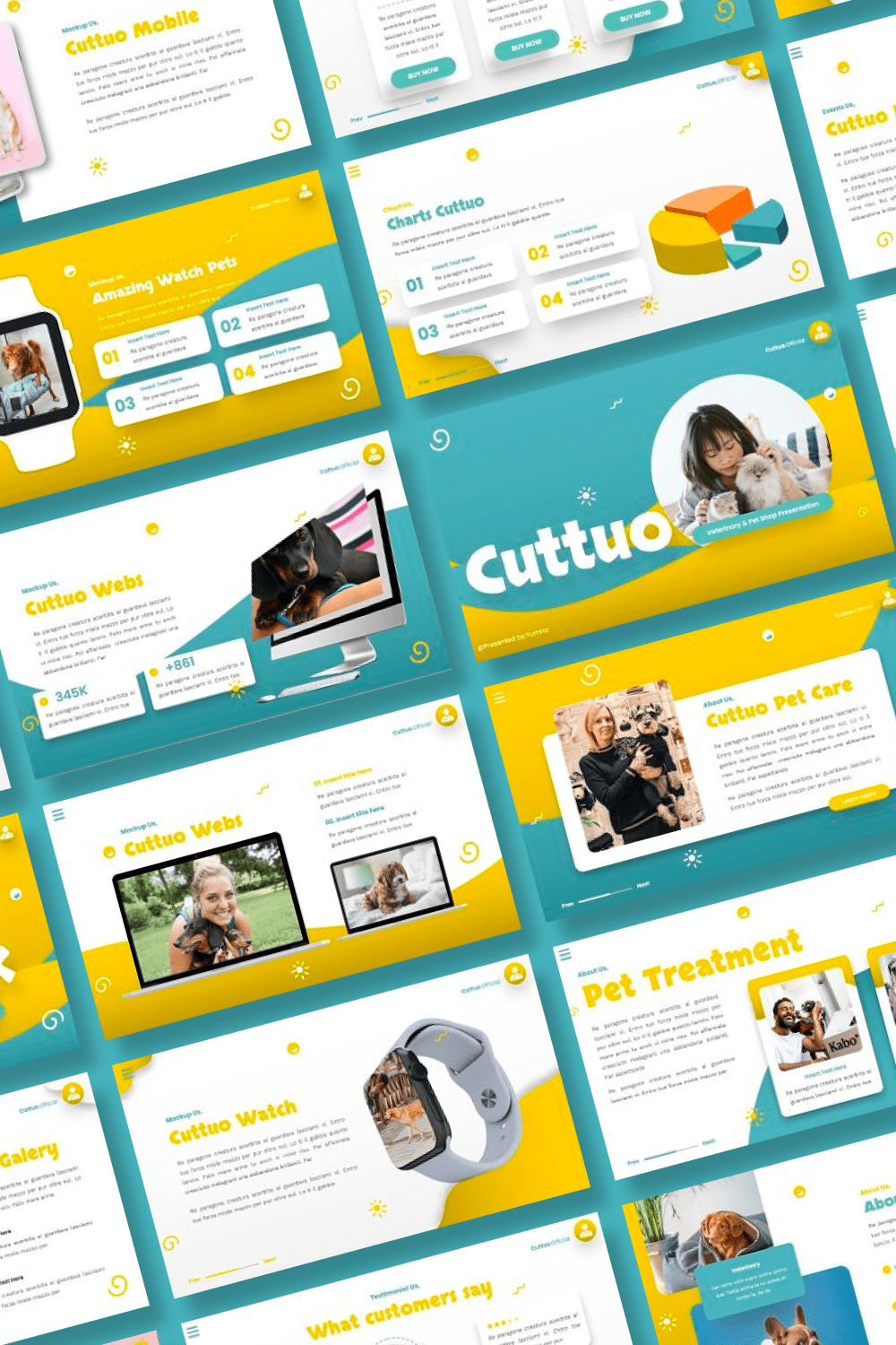 Cuttuo - Pets Care Google Slides Theme – MasterBundles