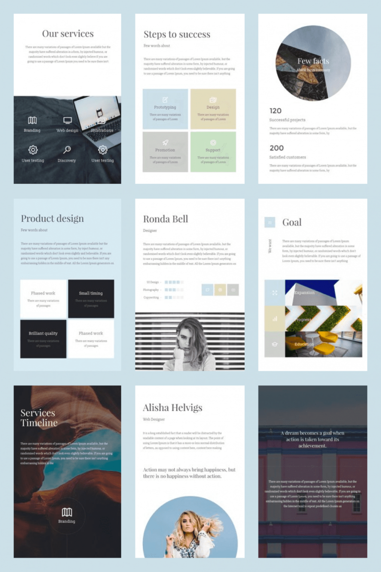 A4 | Focus Keynote Template – MasterBundles