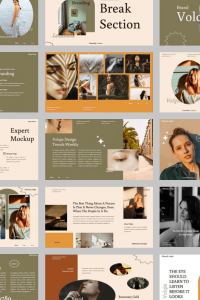 Volqie - Fashion Google Slides Template – MasterBundles