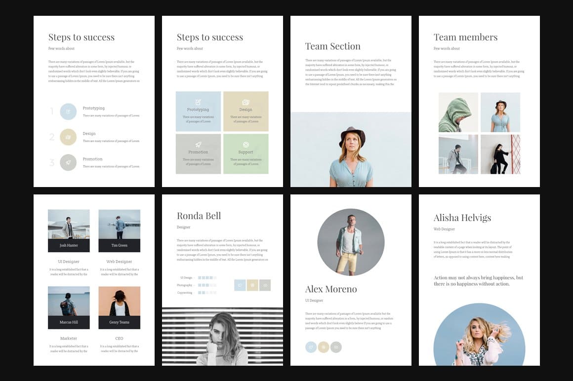 A4 | Focus Keynote Template – MasterBundles