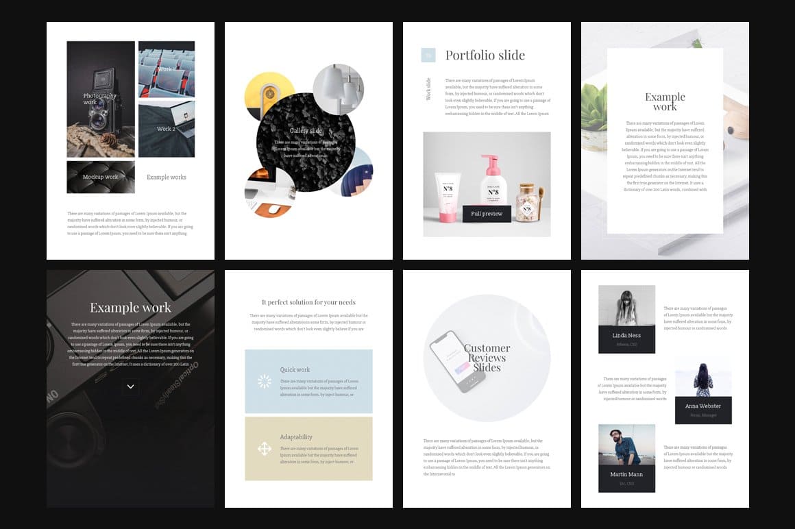 A4 | Focus Keynote Template – MasterBundles