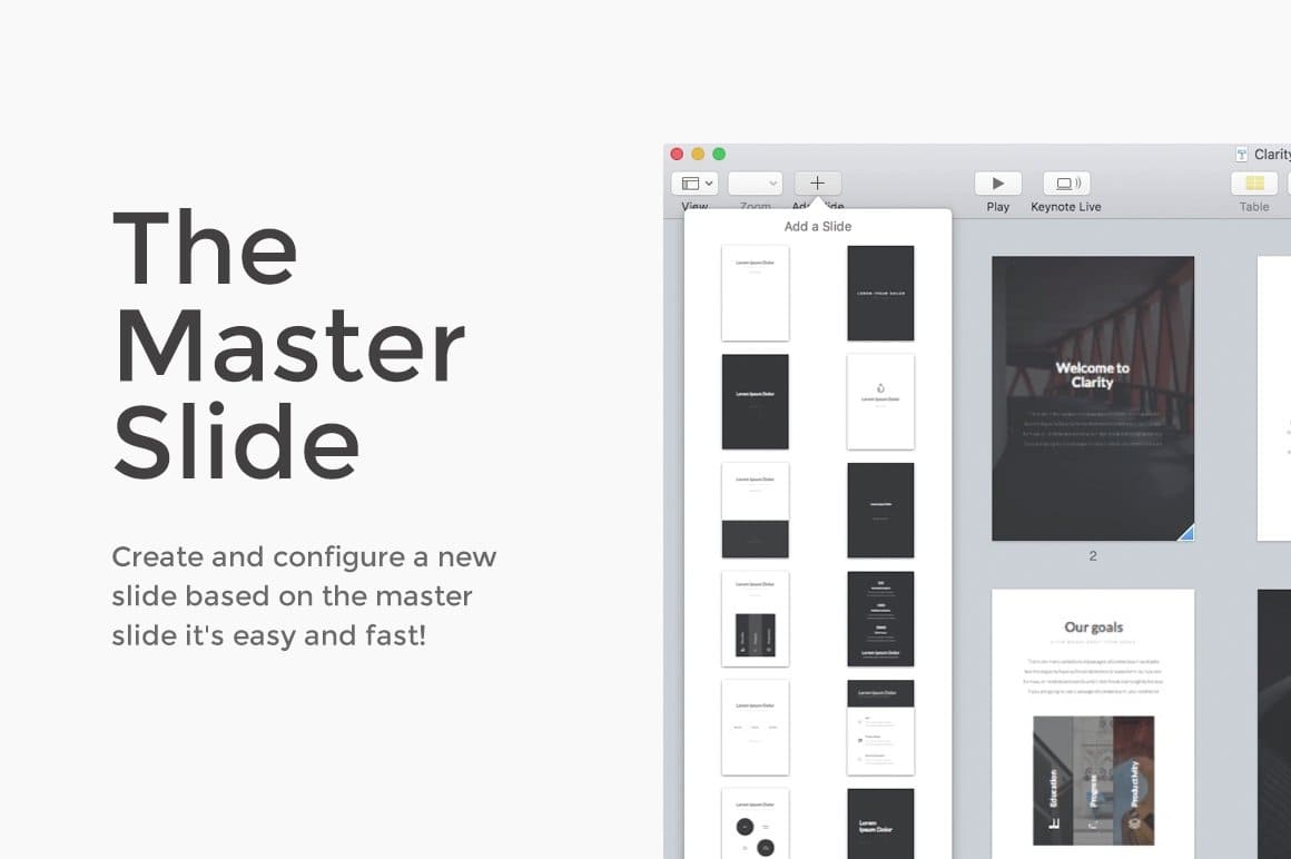 A4 | Focus Keynote Template – MasterBundles