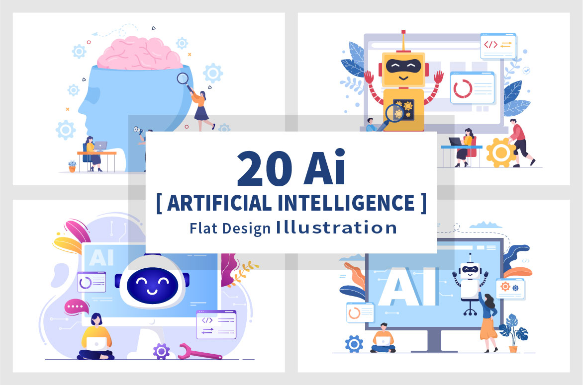 Machine learning, artificial intelligence, digital brain and artificial thinking process concept, violet palette. 