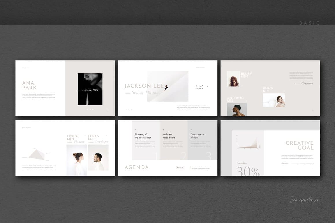 Basic PowerPoint Template – MasterBundles