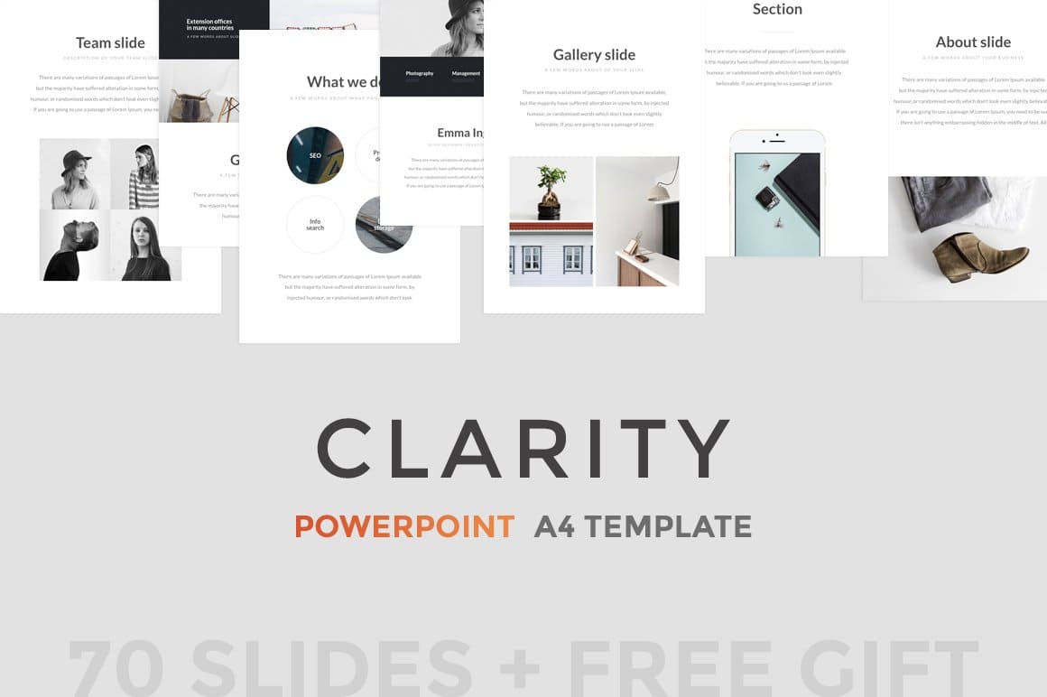 Clarity PowerPoint Template – MasterBundles