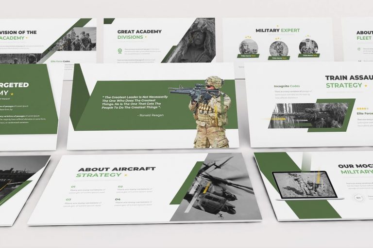 Elite Forces Google Slides Template – MasterBundles