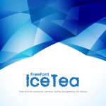 Free Ice Font Main Cover by MasterBundles.
