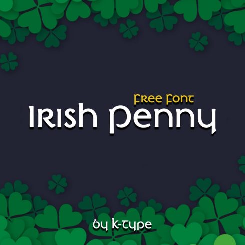 Free Irish Font Main Cover.