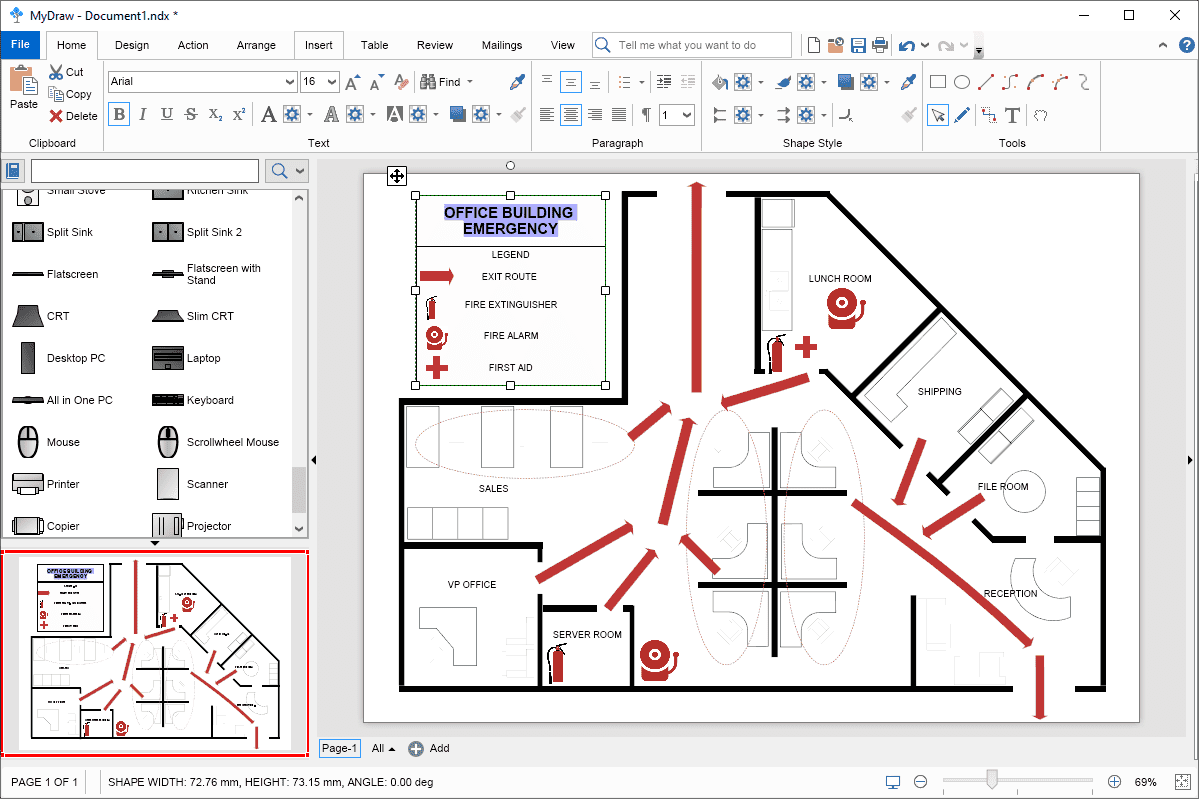 OfficeBuildingFireScene