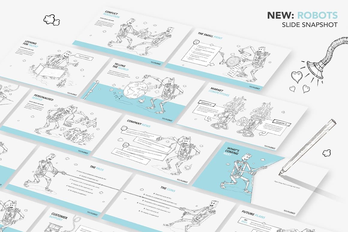 Pro-Draw PowerPoint Template – MasterBundles