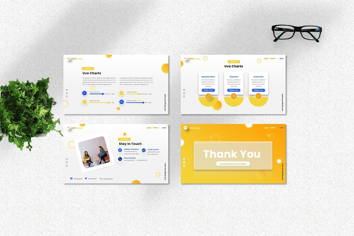 Uvo - Marketing Google Slides Theme – MasterBundles