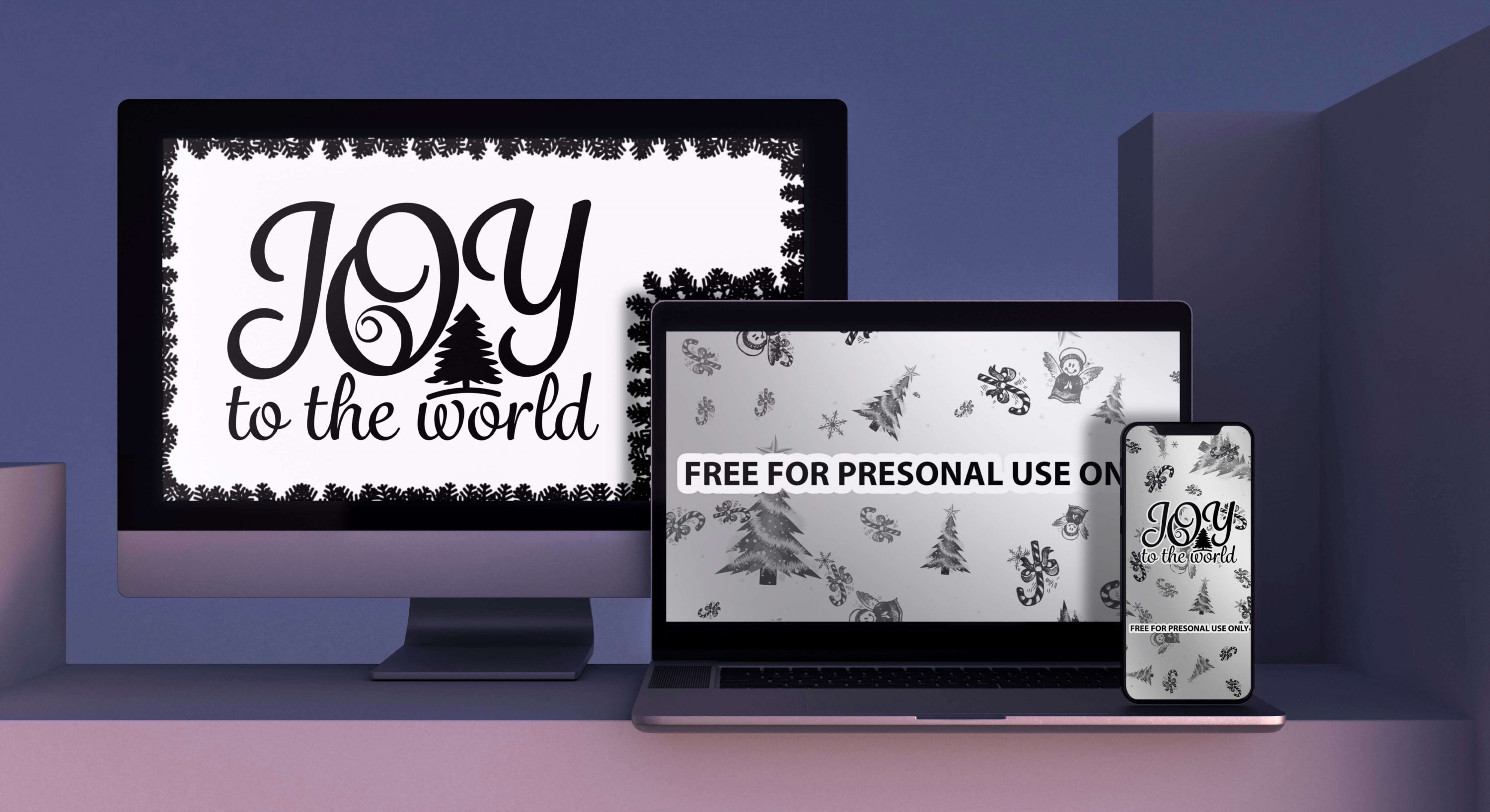 Joy to the world free SVG files facebook image.