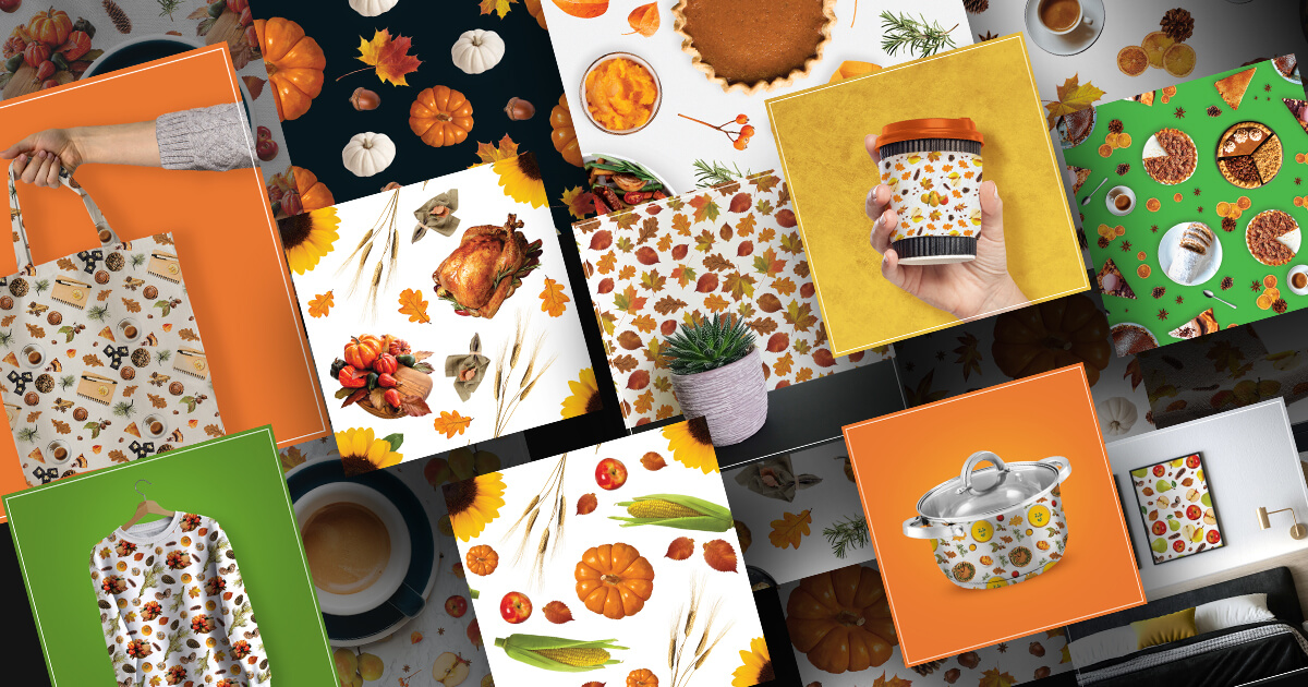 Thanksgiving Patterns facebook image.