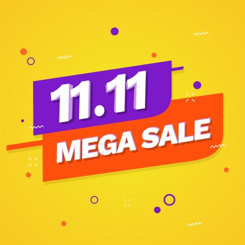 11.11 Shopping Day Promo Posters cover image.