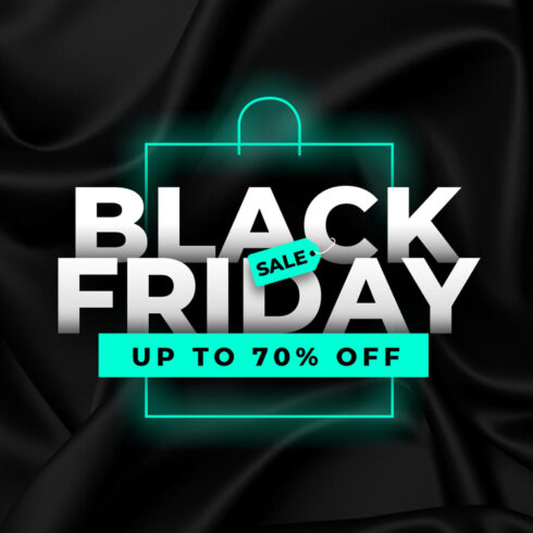 Neon Black Friday Promo Banners cover image.
