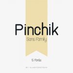 Pinchik Freight Sans Font Family cover image.