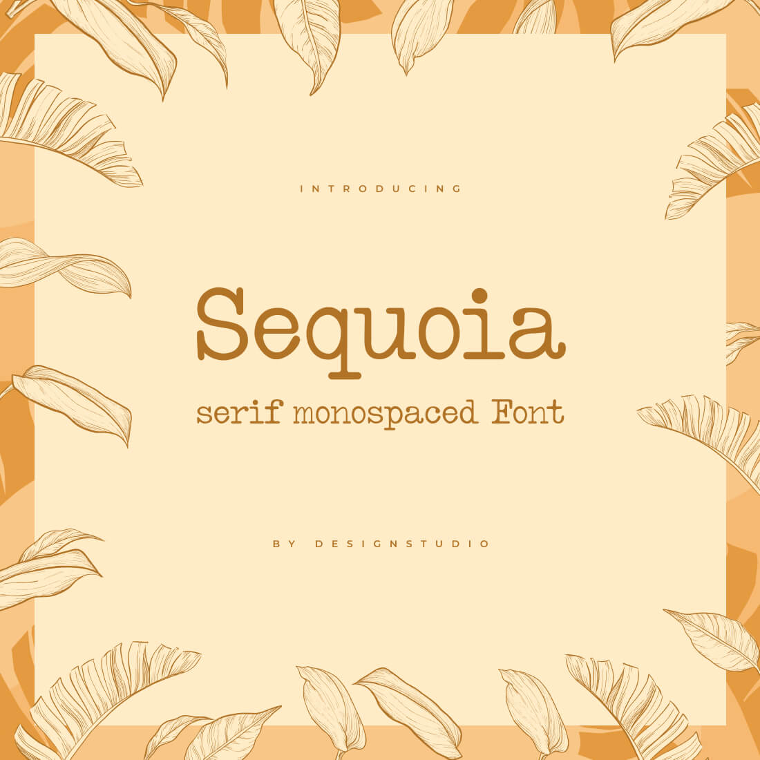 Sequoia Serif Monospaced Font cover image.