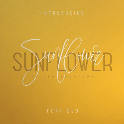 Sunflower Font Duo – Just now 19 cover image.