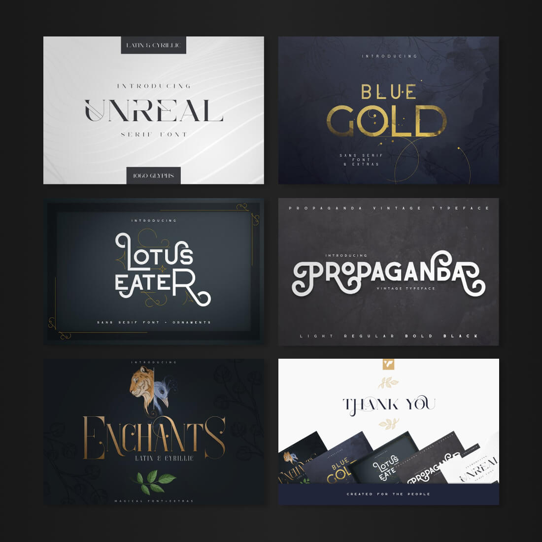 Bestseller Latin Font Collection Vol.02 preview image.