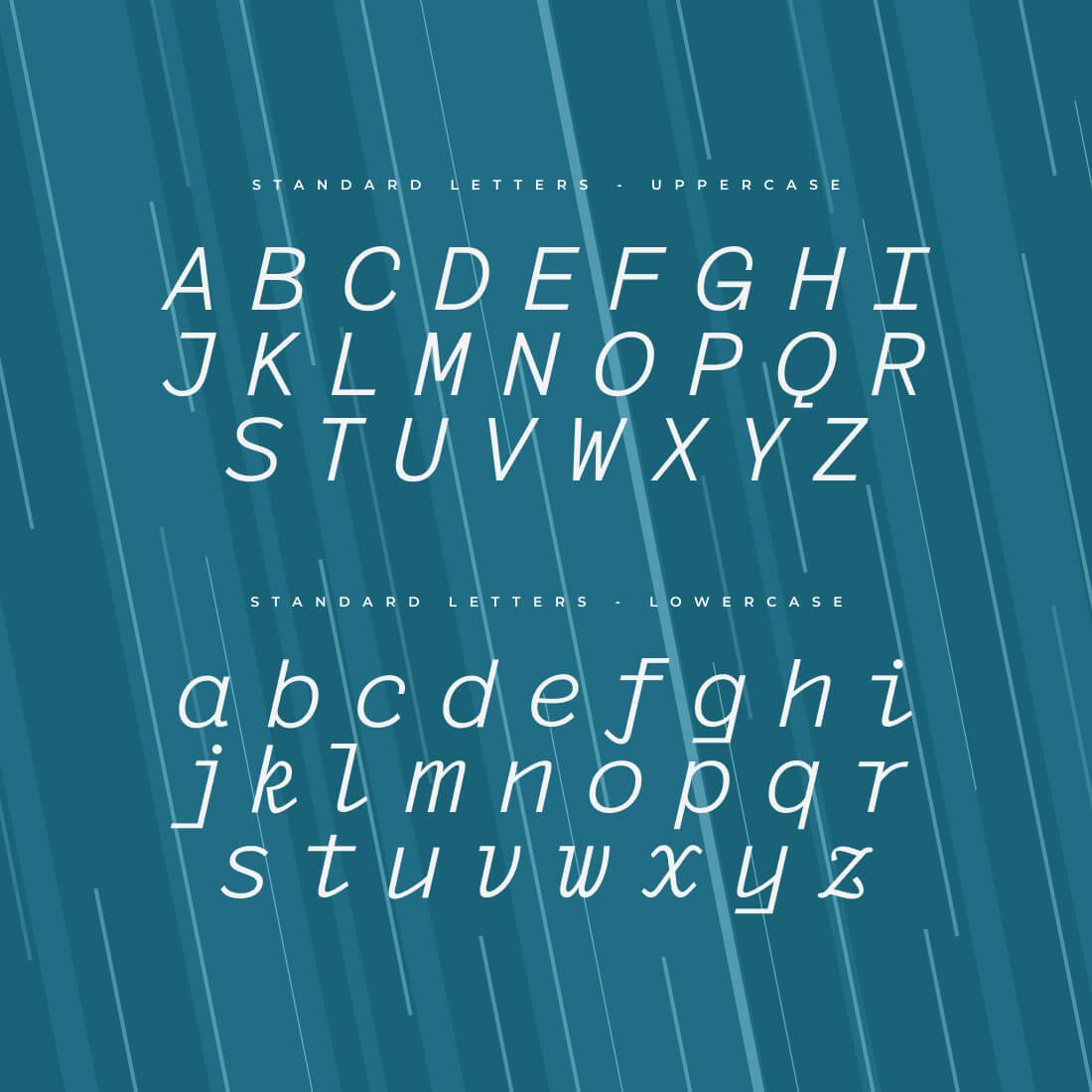 Pluviophile Serif Monospaced Font preview image.