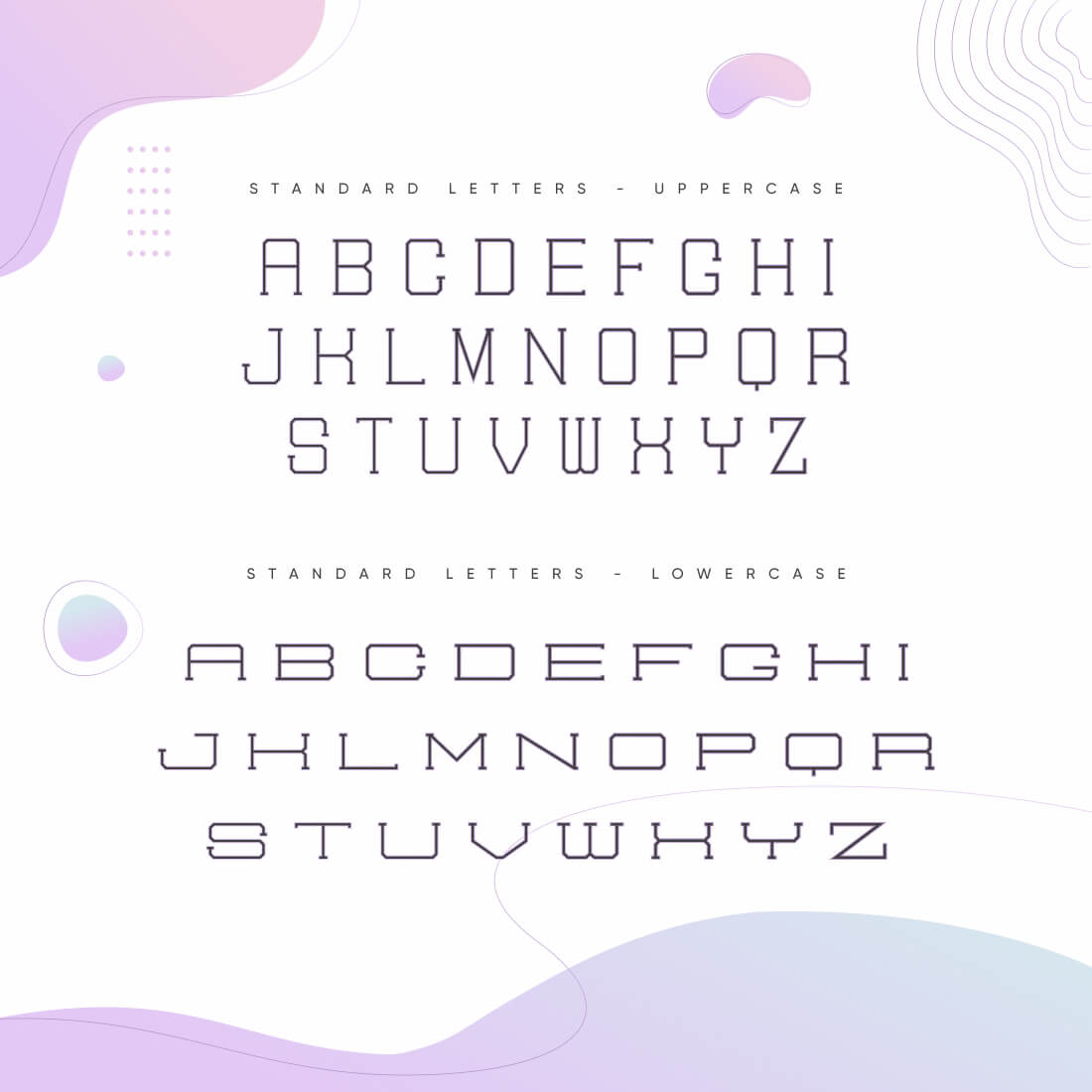 Vigorous Slab Serif Font preview image.
