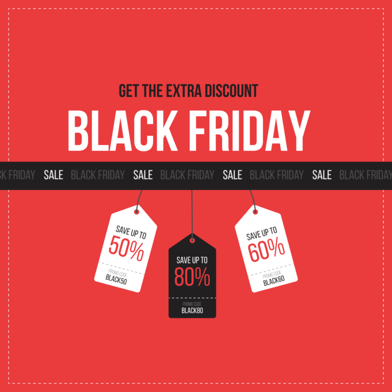 Red Promo Design Red Black Friday Promo Designs – MasterBundles