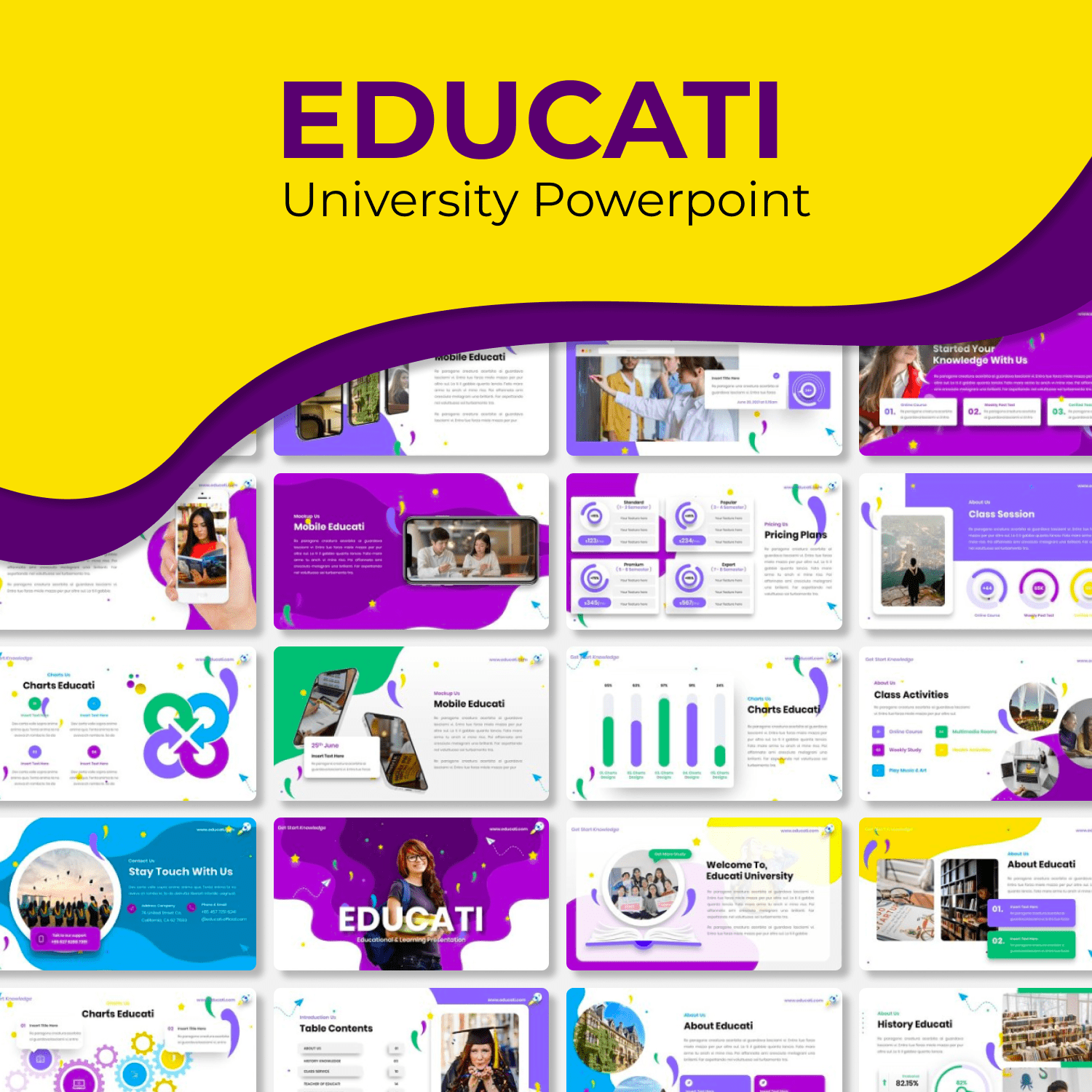 Educati - University Powerpoint by MasterBundles.