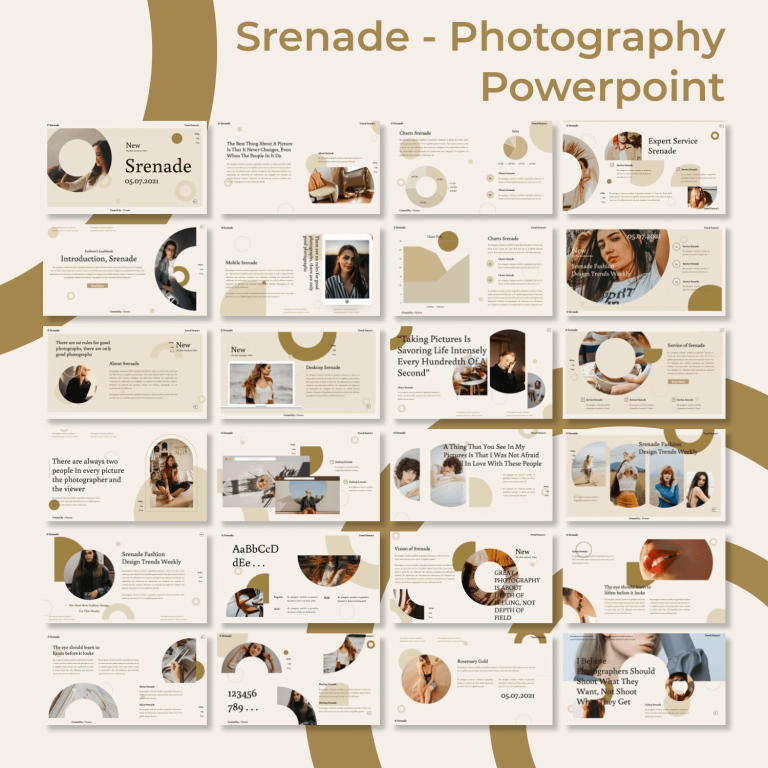 Srenade - Photography Powerpoint – MasterBundles