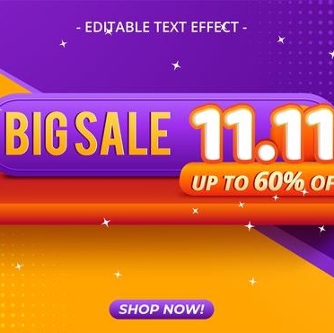 11 11 shopping day sale banner background 260559 256 2