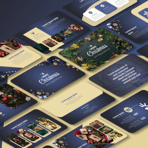 Christmas Powerpoint Presentation Template – MasterBundles