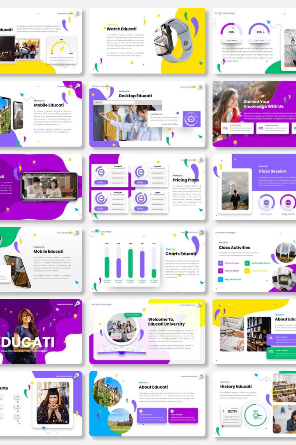 Educati - University Powerpoint Template – MasterBundles