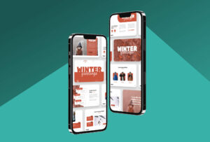 Winter Holidays Powerpoint Template – MasterBundles