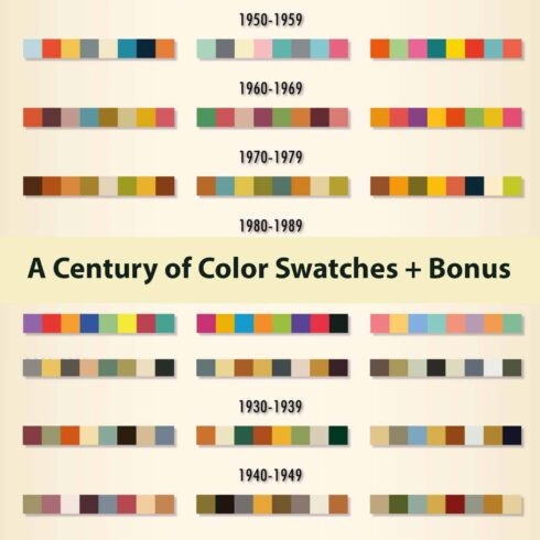 A Century of Color Swatches Cover image.