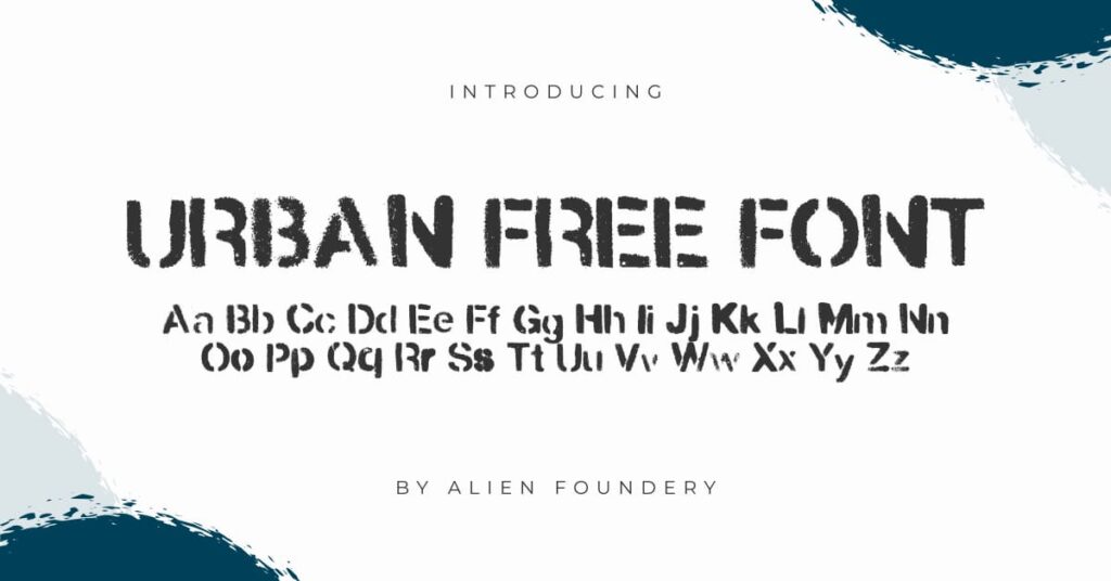 Awesome Free Urban Font Urbana Facebook Collage Image by MasterBundles.