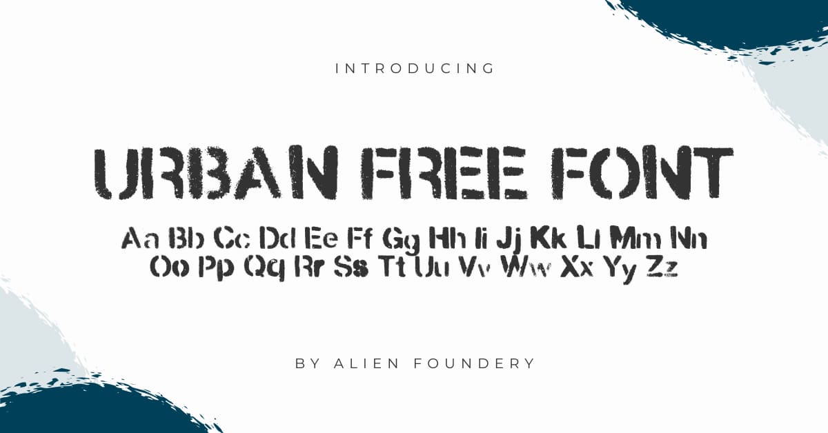 Free Urban Font - Urbana