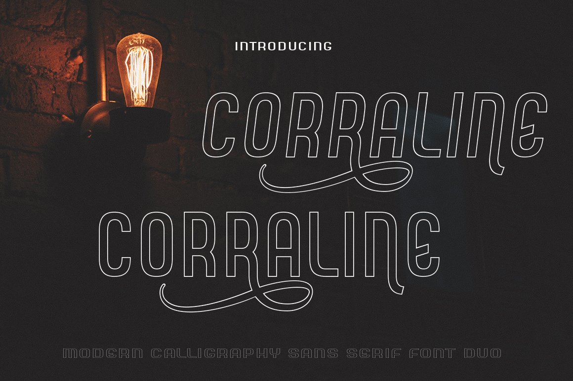 Corraline Font Family Outline – MasterBundles