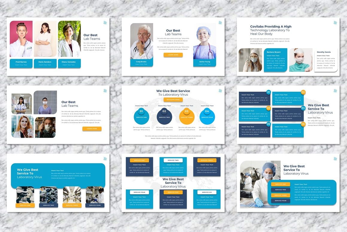 Covilabs - Covid Medical Powerpoint – Masterbundles