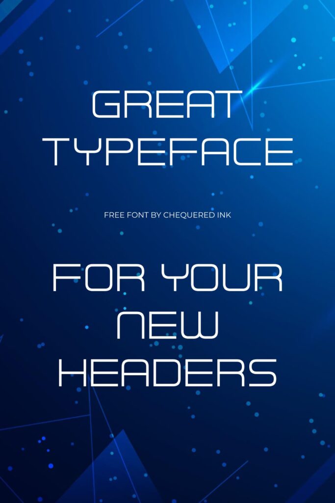 Example Phrase using Free Font Futuristic Armour by MasterBundles.