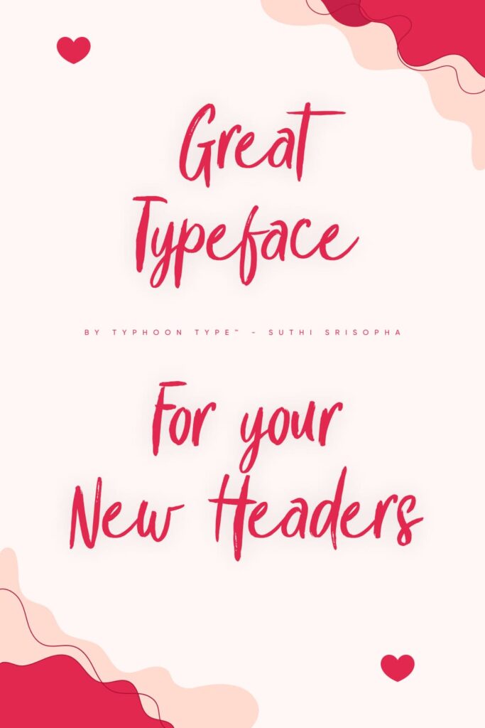 Example Phrase using Sexy Queen Free Font Pinterest Preview.